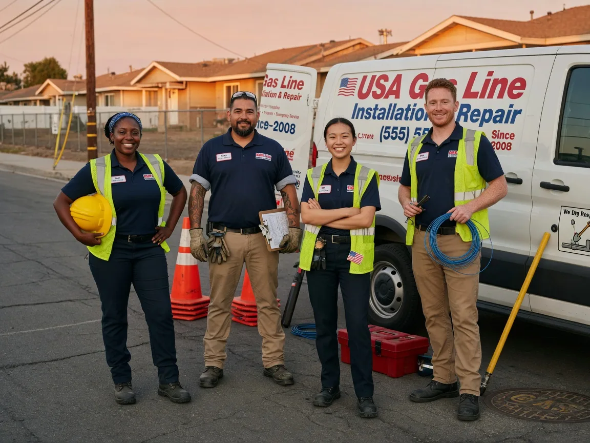 Gas Line Installation company in Dallas, NC